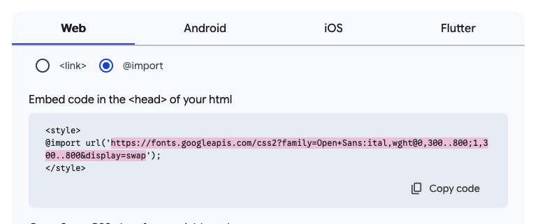 Storyteller Web Reader - Custom Font URL